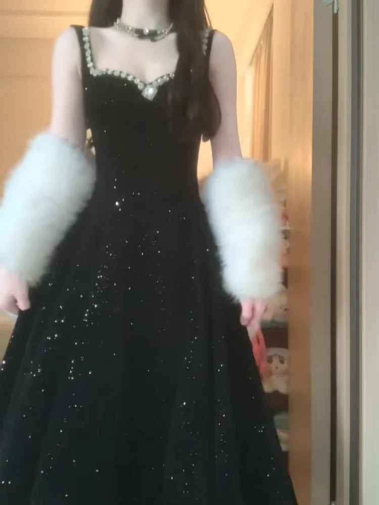 

Пышное бальное платье Hebe Sle Ele без бретелек, средней плотности, без растяжения, весеннее, с бриллиантовой отделкой и присборенной талией