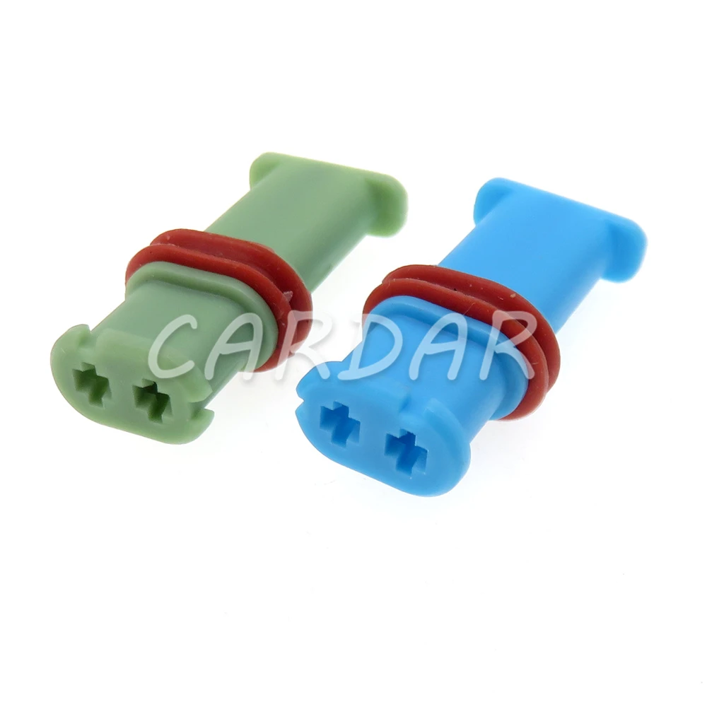 1 Set 2 Pin Car Air Conditioning Heater Plug Automobile Plastic Housing Wire Harness Plug Auto Connector AC Assembly