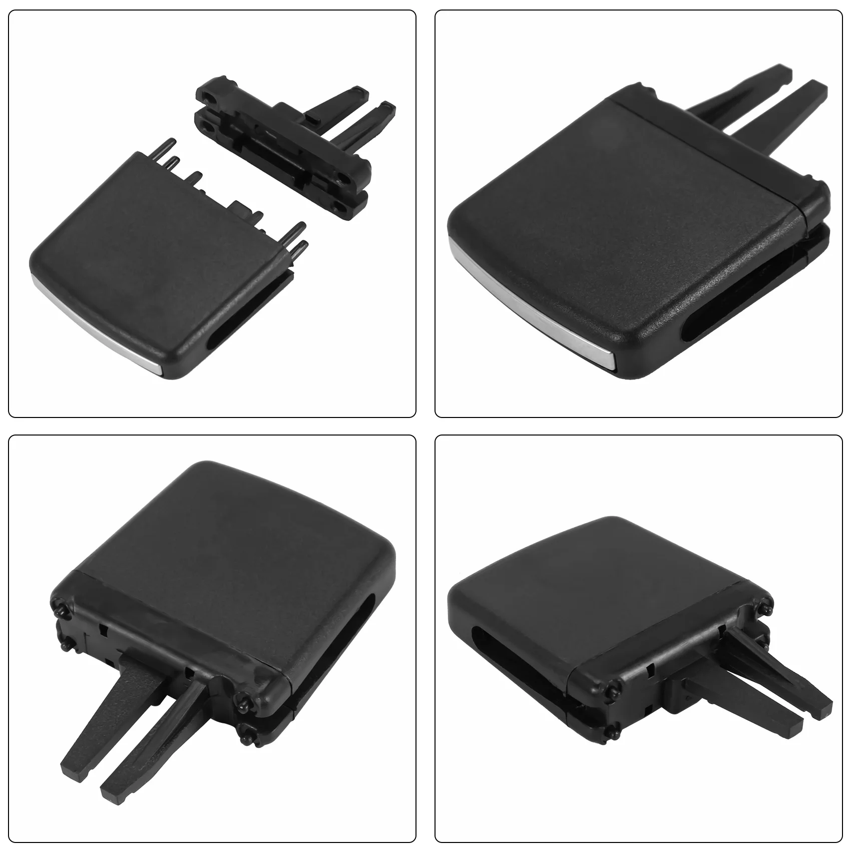 Car Front A/C Air Vent Outlet Tab Clip Repair Kit For 2