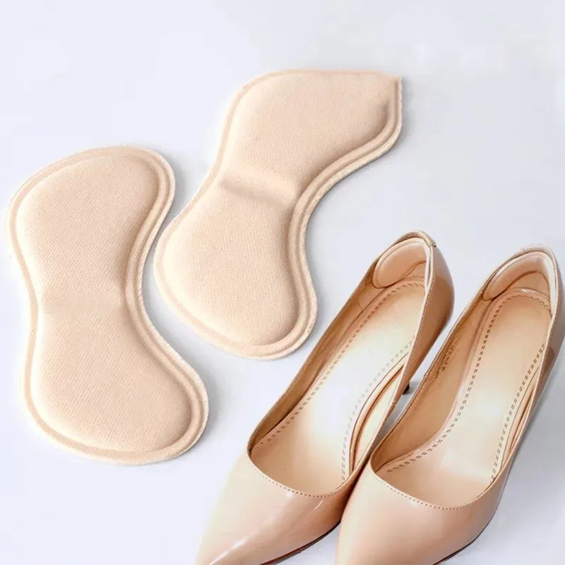 Shoes Heel Insoles Patch Women Men Anti-wear Cushion Pads for Shoes High Heel Pads Feet Care Adjust Size Adhesive Sponge Insoles