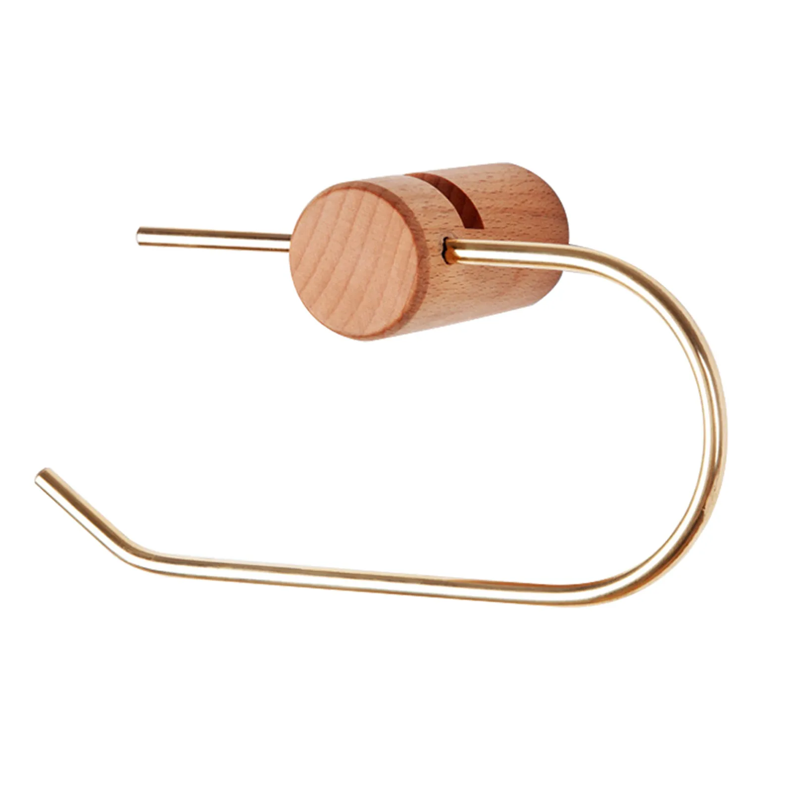 

Держатель для бумажных полотенец из дерева, 1 шт., премиум-класса, для ванной комнаты, туалета, органайзер для рулонной бумаги, современный скандинавский дизайн, полка для хранения