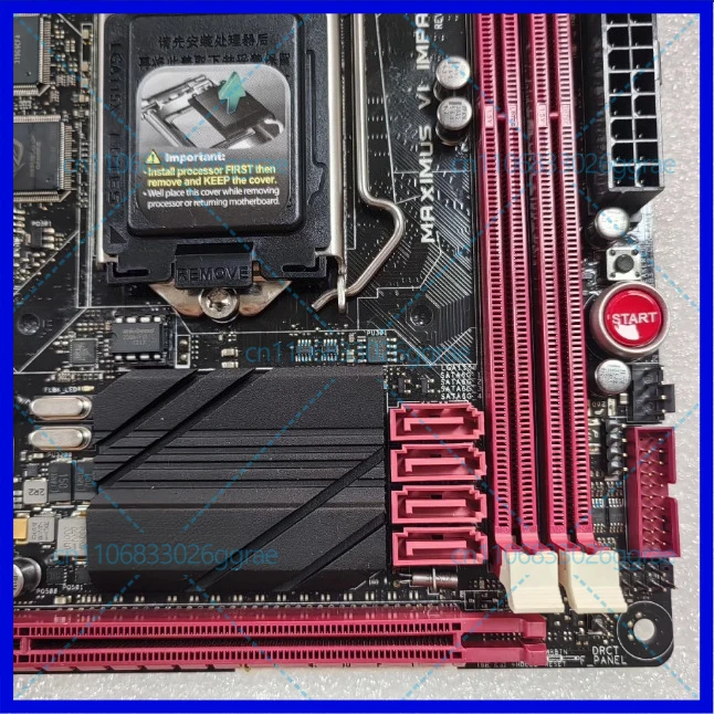 Used For ASUS MAXIMUS VI IMPACT motherboard, LGA115x interface