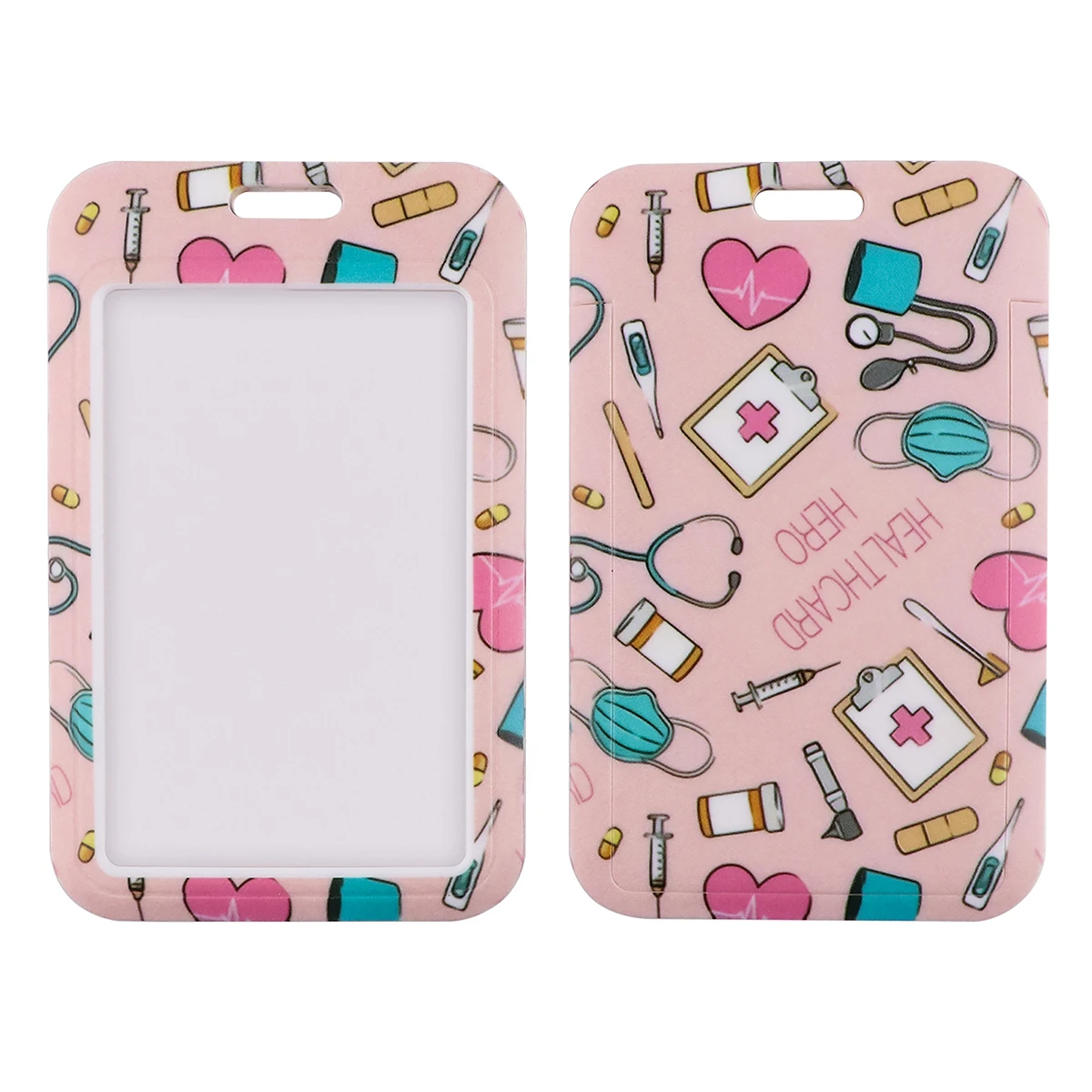 KKZ600 اللوازم الطبية الحبل حامل بطاقة الأطباء الممرضات معلقة الرقبة الهاتف المحمول الحبل شارة مترو الانفاق حامل بطاقة الوصول