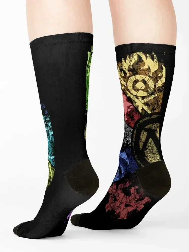 MTG Faded Guild Wheel Socks Soccer christmas gifts FASHION valentine gift ideas Men Socks Women's