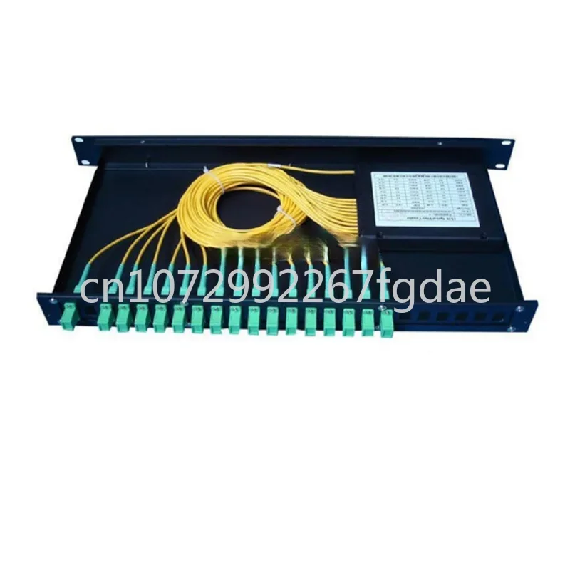 1 * 8,16,32 Port Rack Installation Fiber Optic 19 Inch PLC Junction Box