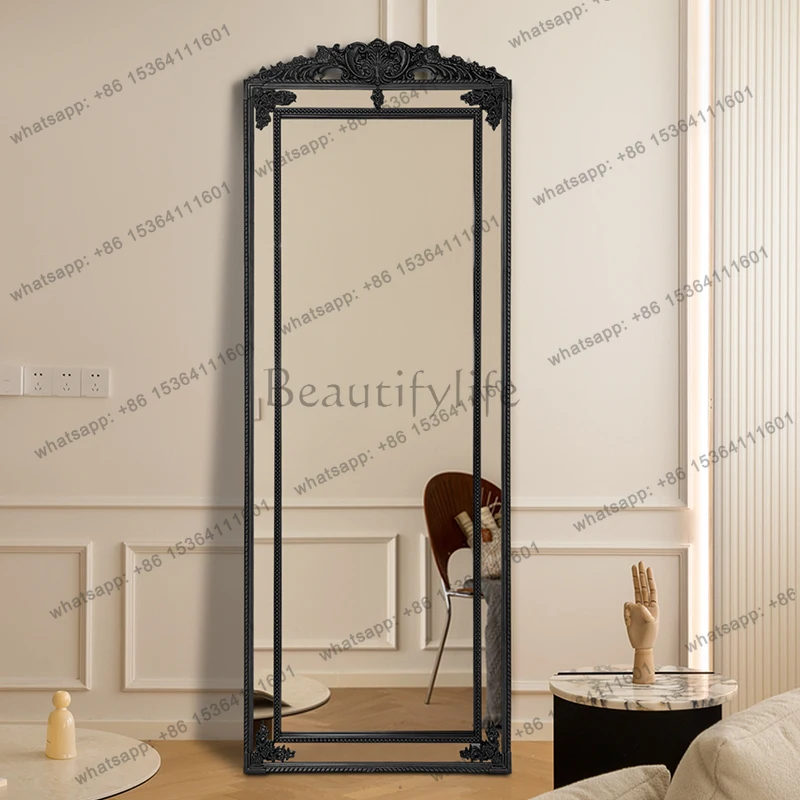 Nordic Universal Mirror Luxury Designer Girls Gothic Living Room Mirrors Bedroom Full Body Aesthetic Espejos De Piso Room Decor