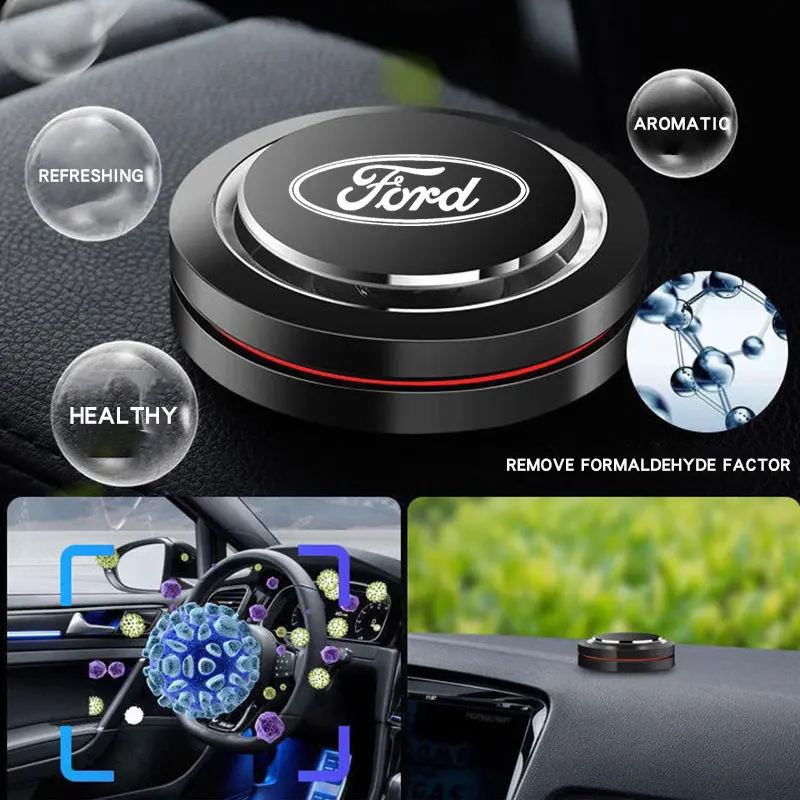 Car Flying Saucer Air Freshener Perfume Deodorant For Ford B-Max cmax smax KA st line Galaxy Explorer Expedition Accessories