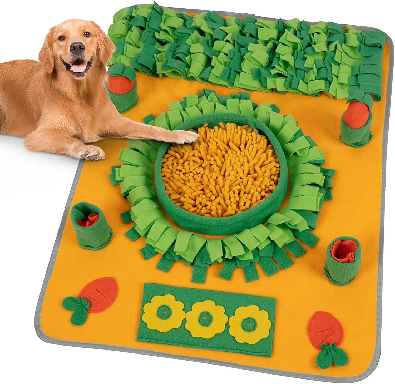 Dogs Snuffle Mat Pet Leak Food Anti Choking Mat Cat Dog Training Blanket Nose Work Toy Pet Slowing Feeding Intelligence Mat