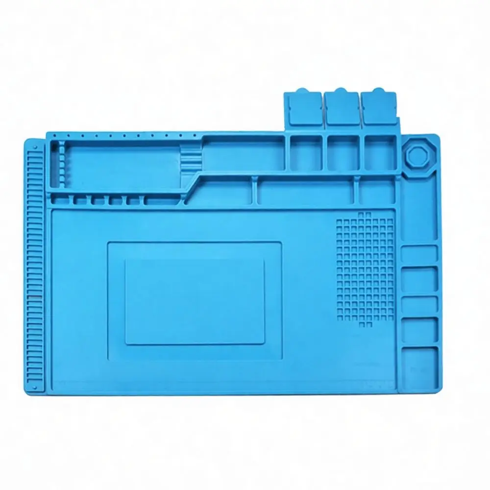 High Quality Silicone Heat Resistant Pad Magnetic Soldering Mat For Precision Electronic Repair Phone Laptop Maintenance