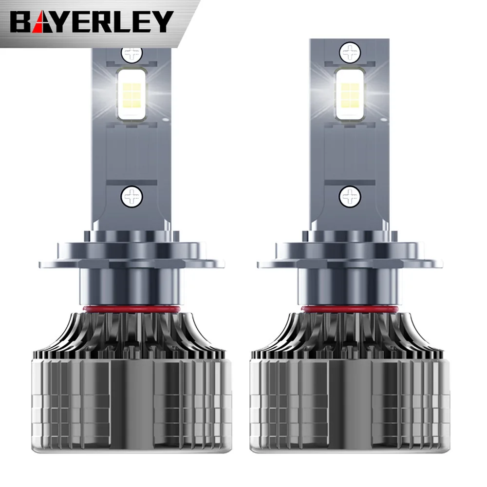 Double Copper Tube 140W High Power Car LED Headlight H1h4 H3 H7 H8 H9 H11 9005 9006 Super Bright H7led Car Headlight 6000K