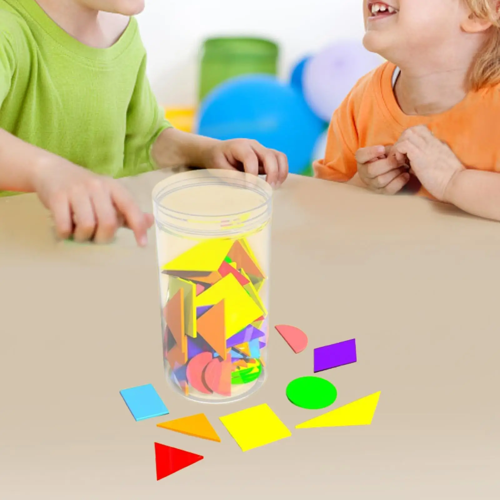 80 шт. строительные блоки с узорами, аксессуары для классов, ранние геометрические навыки для распознавания форм, детей в возрасте от 4 лет