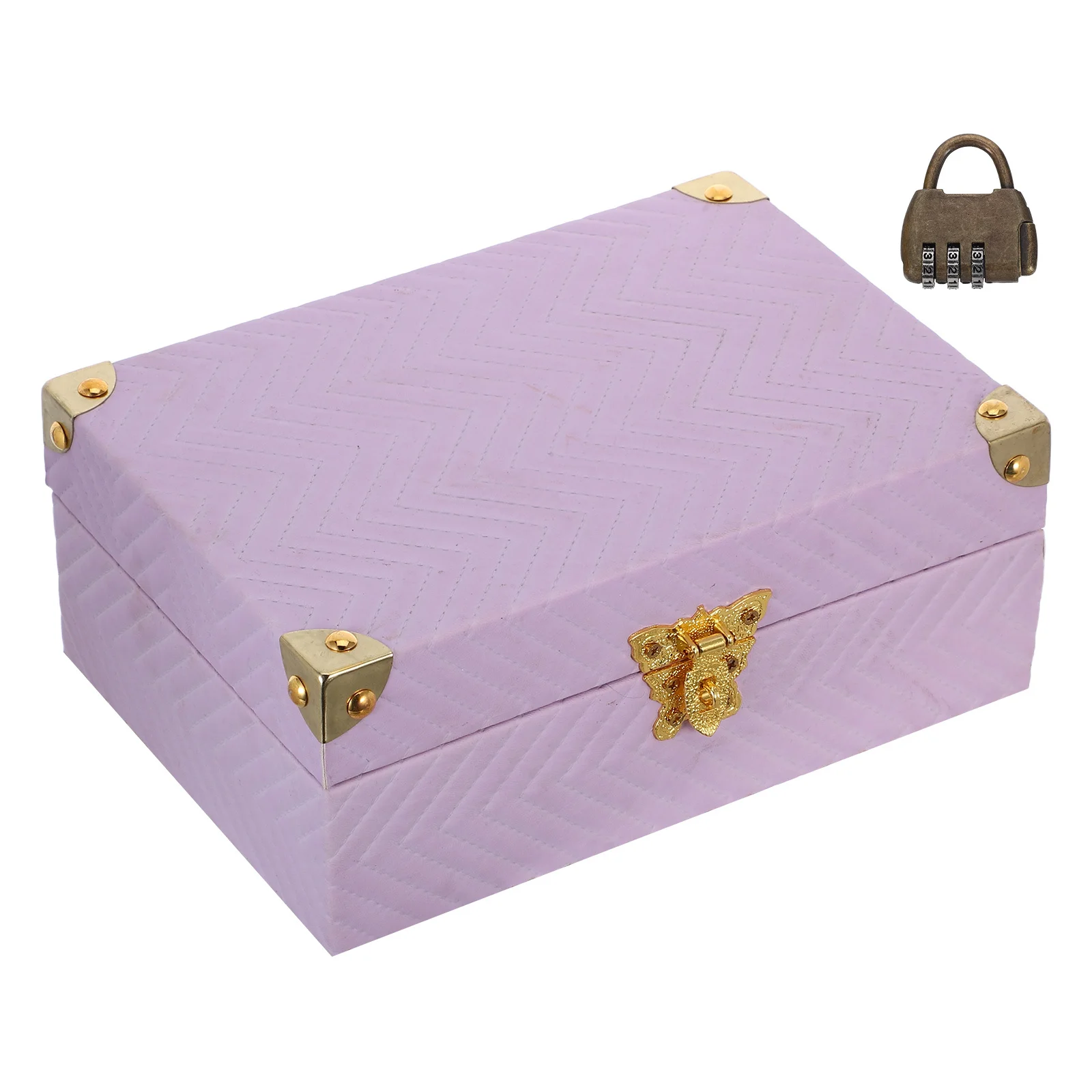 

Jewelry Storage Box Wood: Minimalist Lockable Travel Jewelry Organizer For Women Necklace Earring Holder Compact