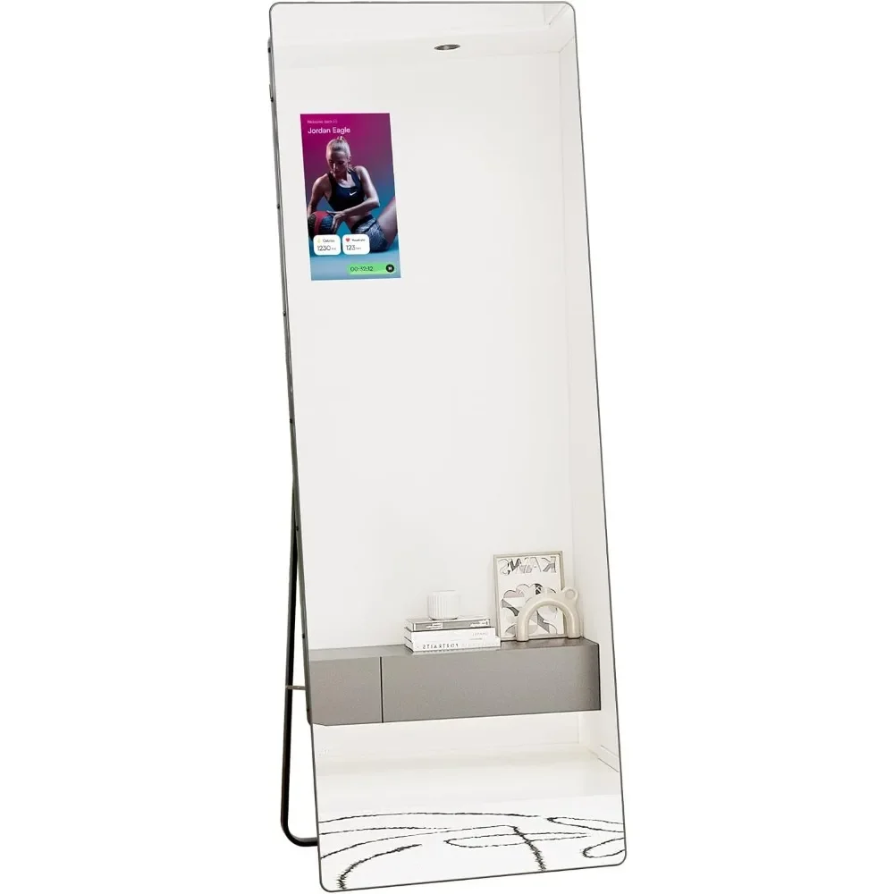Great deal. Support Phone Casting Function Smart Home Gym Mirror, Trainer Workout Mirror with 14