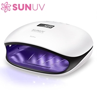 SUNUV SUN4 48W UV LED Lamps Nail Dryer Lamp with LCD Display Smart UV Phototherapy Nail Art Manicure Tool Ladies Gift