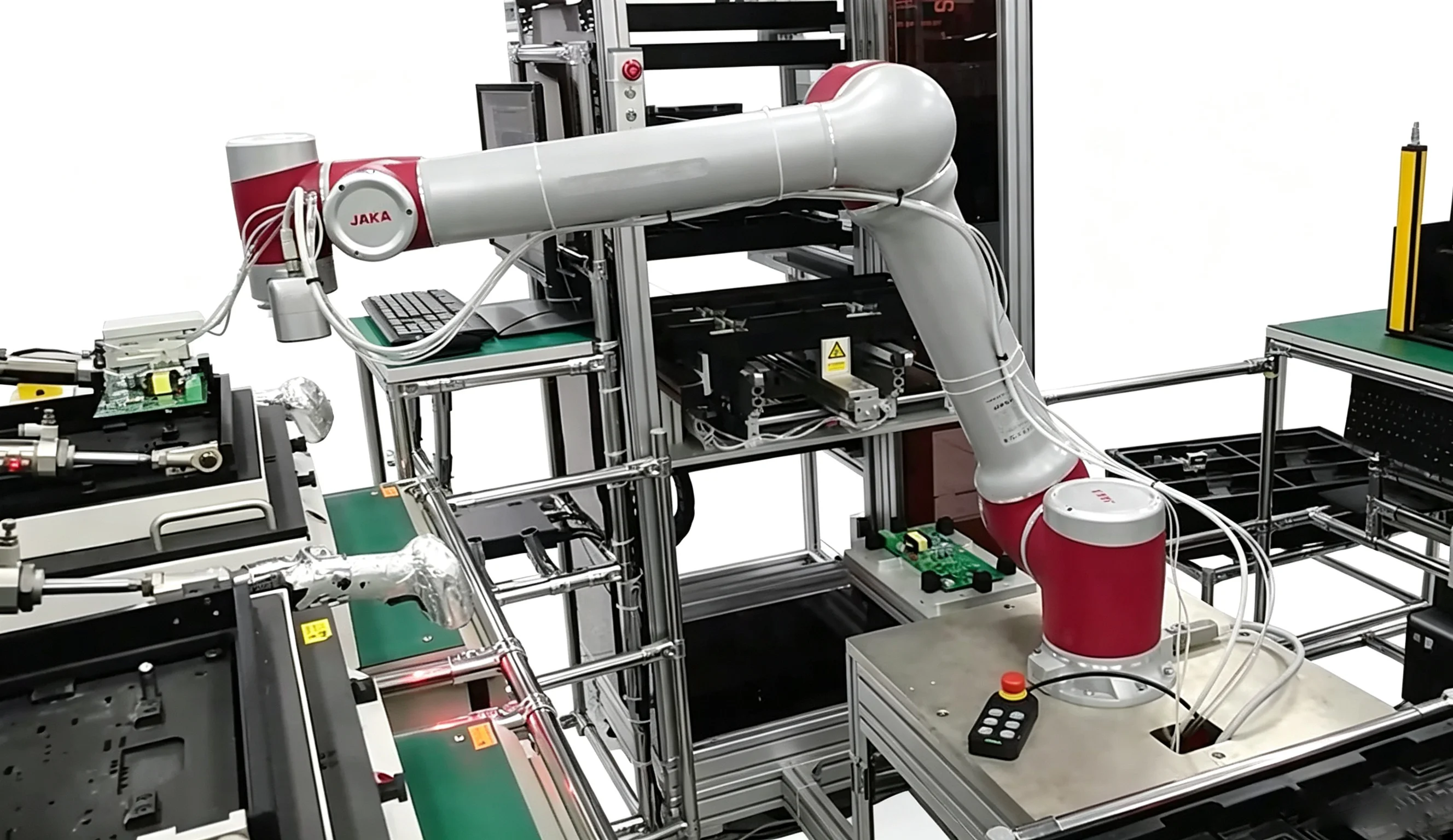 Collaborative Robot JAKA Zu18 Industrial 3D Vision Pick and Place Loading Unloading Robotic Automated Arm with Wholesale Price view 4