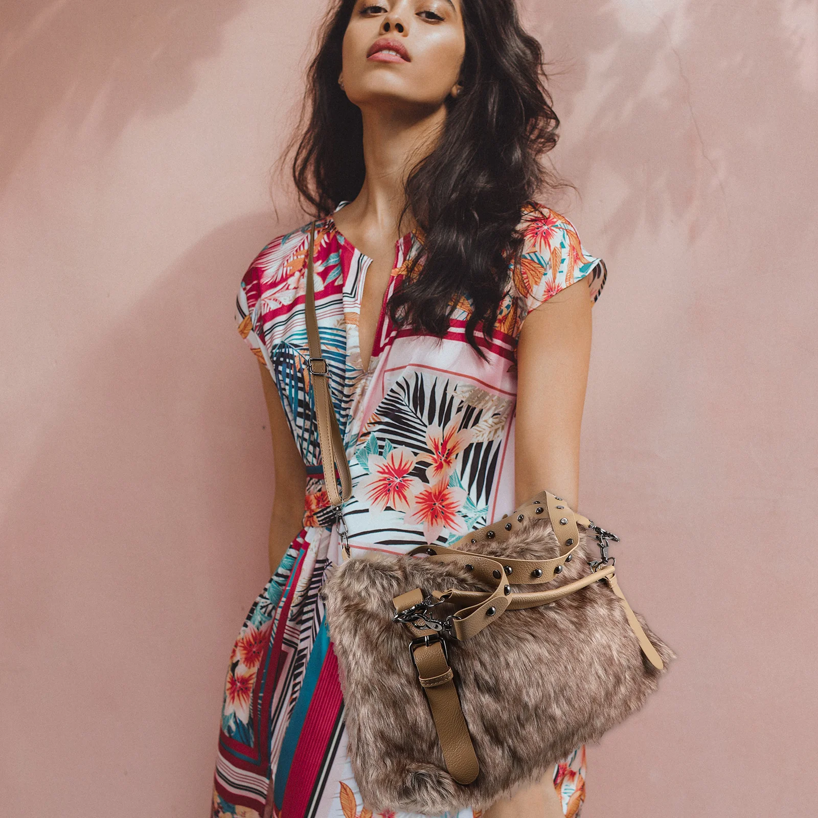 

1pc Bag Large Capacity Single-Shoulder Handbag For Women Fashionable Crossbody Pouch All-Match Stylish Storage Bag Portable