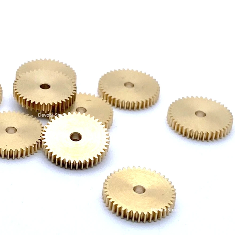 

0.3M 2MM Hole MINI DIY Copper Gear 0.3M 30T 32T 30/32 Teeth 1.98MM 2.02MM Model RC Parts