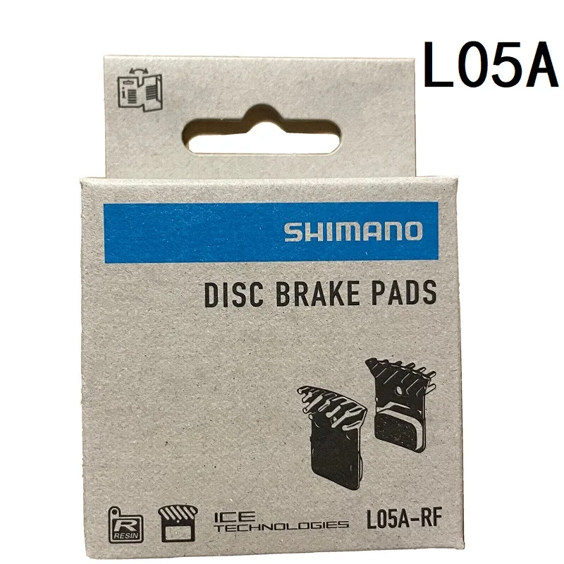 SHIMANO DEORE SLX XT L03A L05A Brake Pad Resin Metal Pad Cooling Fin Ice Tech Mountain Road M8110 M7110 R9170 R8070 R7070