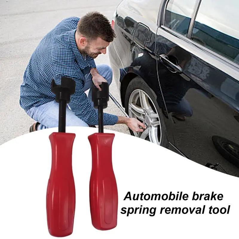 Vehicle Brake Spring Tool 2X Car Compressor Brake Spring Remover Spring Installer Remover For Efficient Brake Repair Tasks For