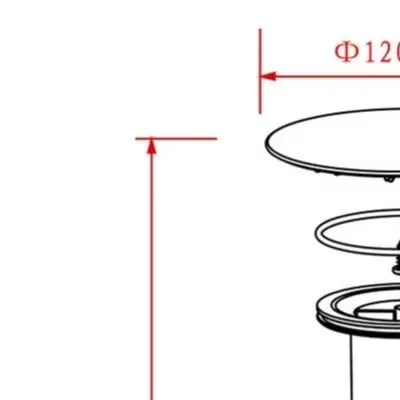 ABS Plastic Floor Drain Compatible with 82mm to 90mm Drain Pipes Featuring European Aesthetic and Functional Water Seal