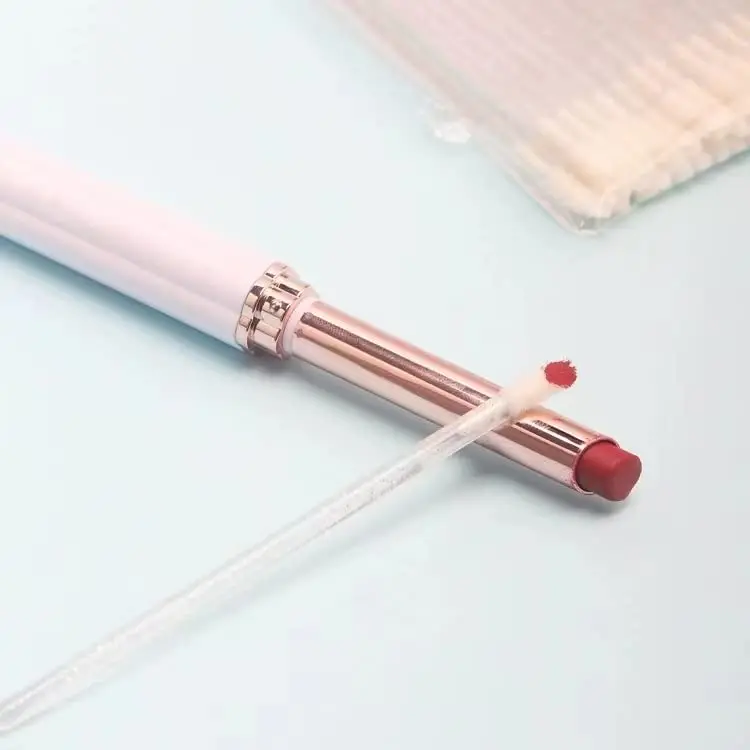 300 pièces pinceau à lèvres jetable brillant à lèvres pinceau à lèvres jetable applicateur de brillant à lèvres baguettes rouge à lèvres baguettes applicateur de rouge à lèvres