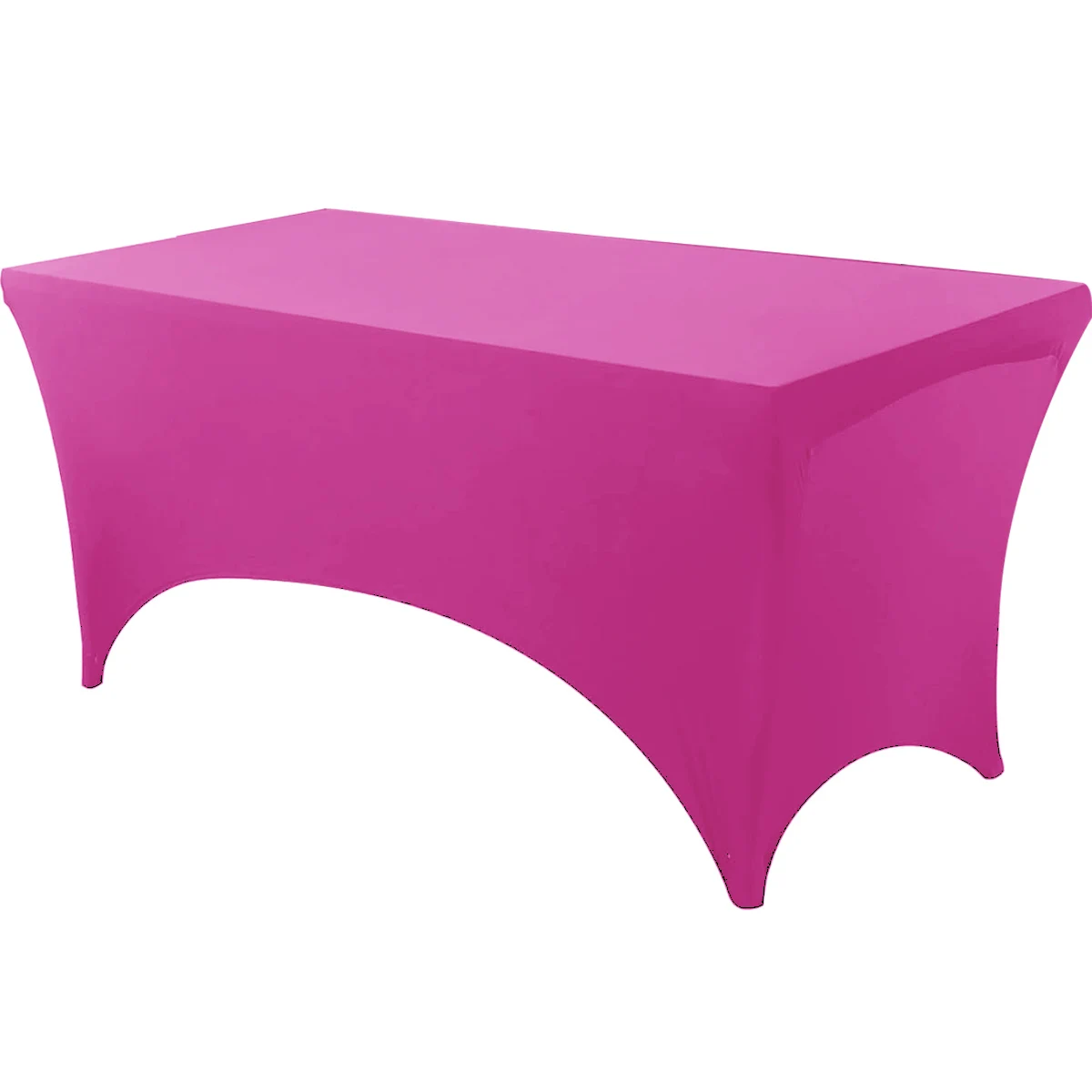 Spandex Tablecloth Tight Fitted Washable and Wrinkle Resistant Stretch Rectangular Patio Table Cover for Event Wedding Parties - afbeelding 1