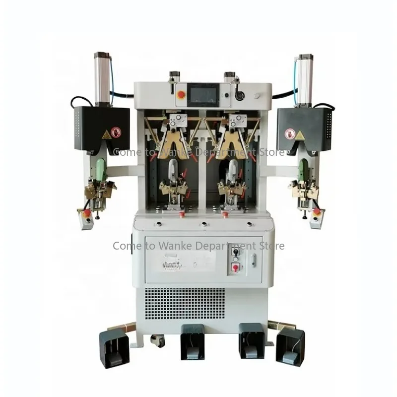 NEW Factory High Quality Shoe Making Double Station Hot&Cold Back Part Molding Machine