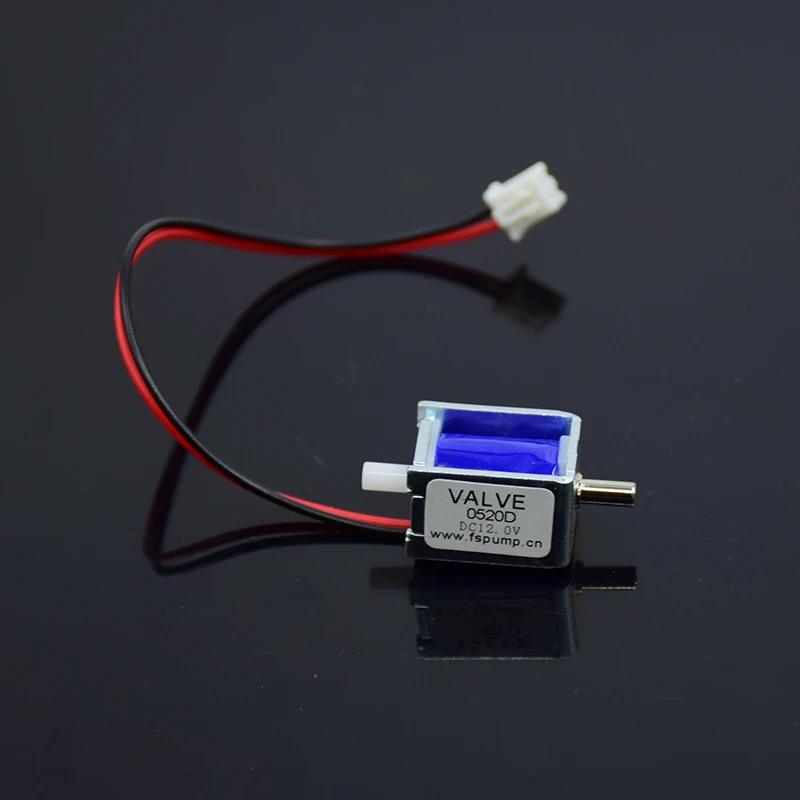 DC 3V/ 4,5V/ 6V/ 12V/ 24V Kleines elektrisches Mini-Magnetventil N/C Normalerweise geschlossenes 2-Wege-Gas-Luftventil