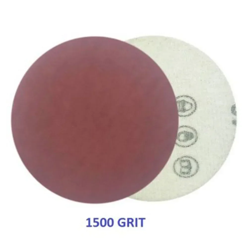 Eeatop 2-calowe okrągłe papierowe krążki ścierne do szlifowania na mokro/sucho, polerowania, arkusze ścierne do polerowania, gradacja 50 mm, 1500-10000