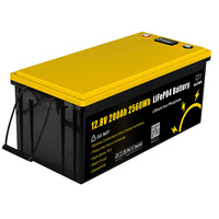 GoKWh 12V 200Ah LiFePO4 Solar Energy Storage Battery Deep Cycle 12v 200ah LiFePO4 Battery