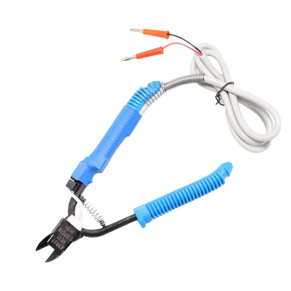 Heating Scissors Pliers HT200/HT180 Electric Thermal Cutting Tool with Precision for blades and Non Slip Ergonomic Handles