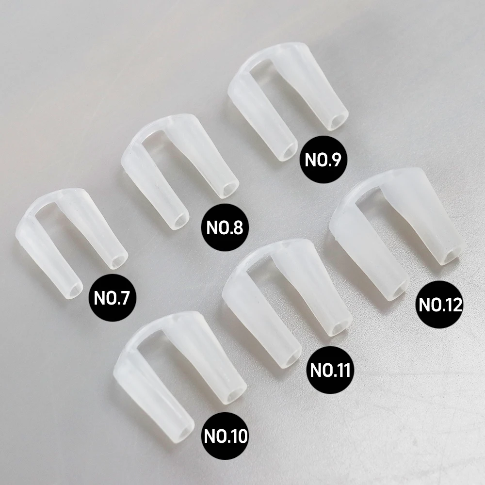 Postoperative Silica Gel Nose Clip Clear Silicone Shaping Nostril Support Shaping Rhinoplasty Painless Nose Lifting and Pulling