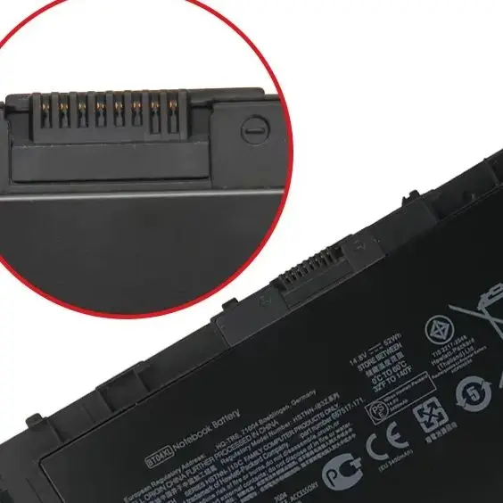 

Аккумулятор 3400 мАч для HP EliteBook Folio 9470m 9480m BT04XL