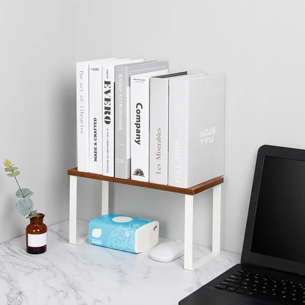 Desktop Storage Rack Stable Multifunctional Table Organizer Rack Solid Color Metal Practical Seasoning Organizer Shelf  수납대