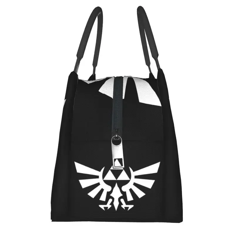 The Legend Of Zeldas Insulated Lunch Bag for Women Waterproof Anime Game Thermal Cooler Bento Box Office Picnic Travel