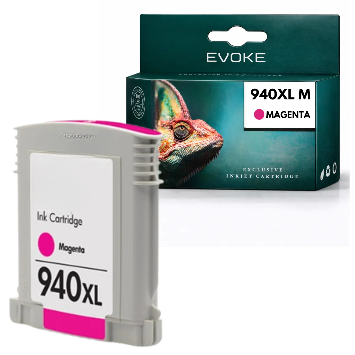 Evoke Compatibele Inkt voor Hp 940 XL 940XL C4908A Magenta Officejet 8500Aplus Pro 8000/8500/8500A