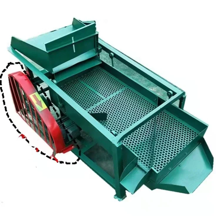 automatic grain sorting seed cleaner vibration screening machine/grains sieving machine