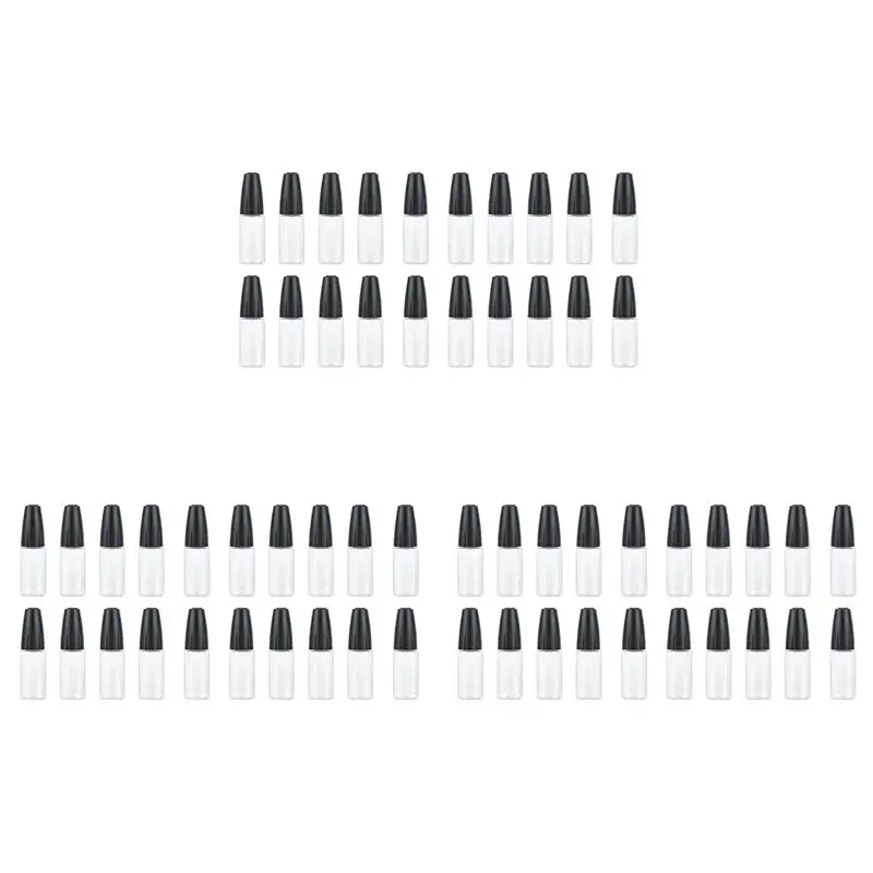 

Набор из 60 прецизионных флаконов-аппликаторов IALJ, 10 мл/0,34 унции, с дозирующей иглой, пустые ПЭТ-бутылки для клея с герметичной крышкой