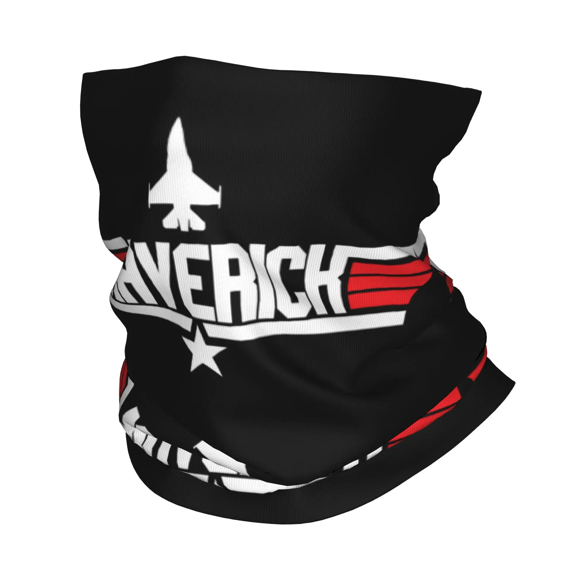 

Многофункциональная бандана-бафф Custom Maverick Top Gun: ветрозащитный шарф-маска для лица, головной убор в стиле Тома Круза, балаклава-труба для мужчин и женщин