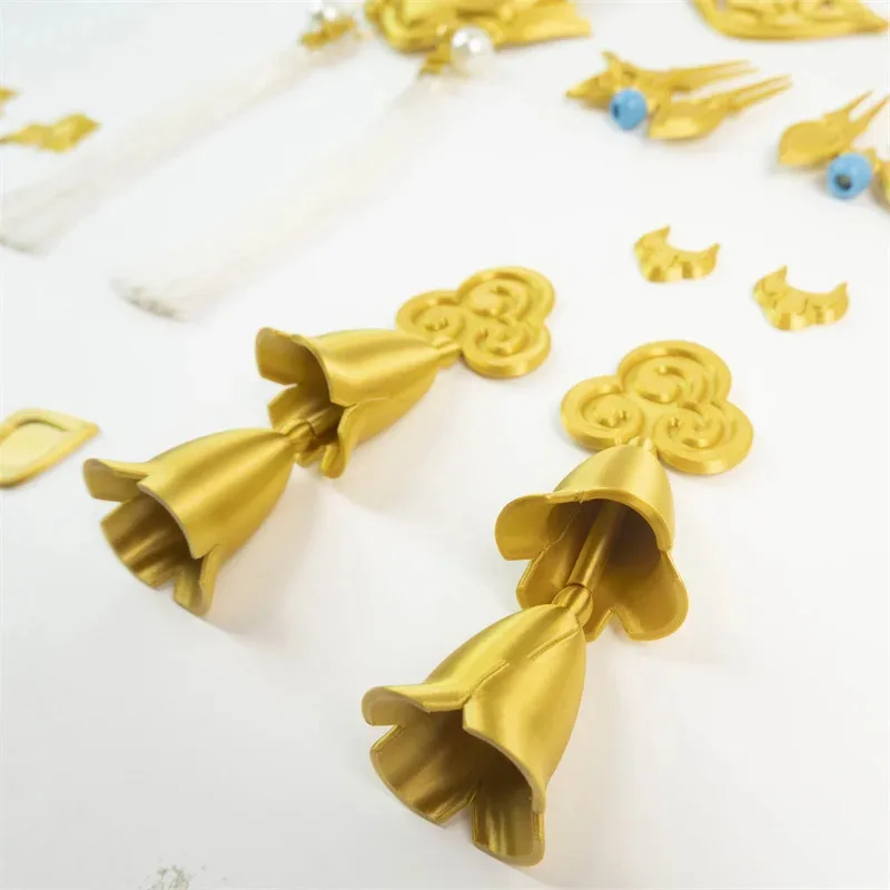 2025 yiyi 1 Set Game Honkai: Star Rail Tingyun تأثيري الملابس والاكسسوارات أغطية الرأس الدعائم