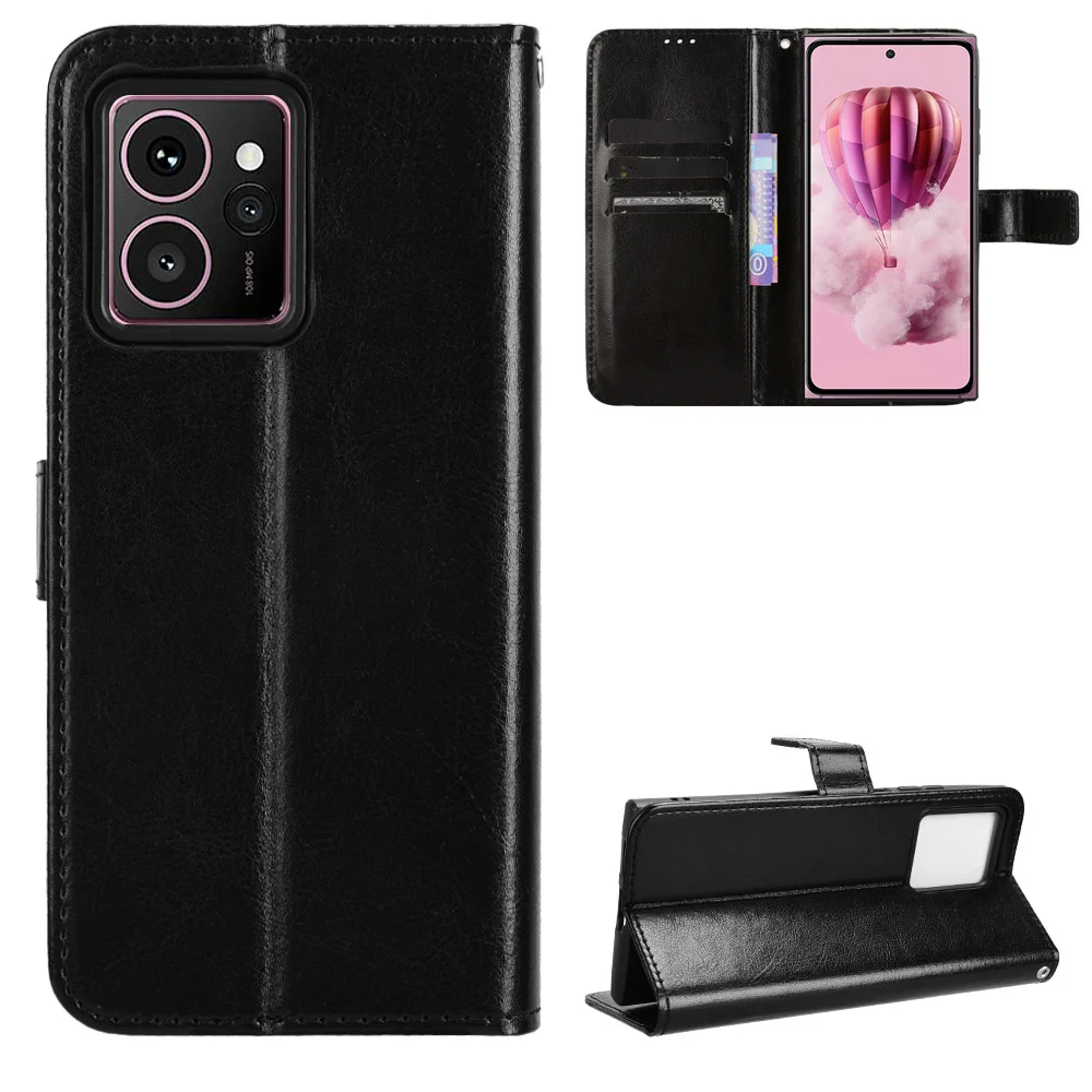 For HMD Skyline 5G Case Luxury Flip PU Leather Wallet Lanyard Stand Case For HMD Skyline 5G Phone Bags