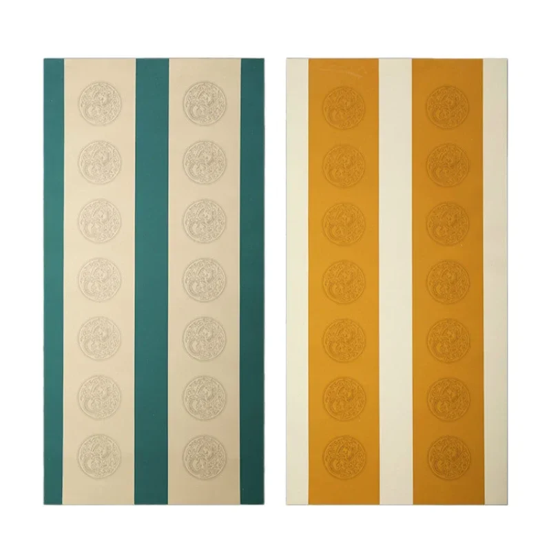

Vintage Batik Coplets Xuan Paper Half-Ripe Rice Paper Brush Calligraphy Papier 5 7 Characters Couplets Xuan Paper Papel Arroz
