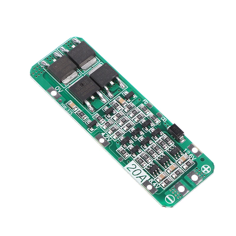 1PCS 3S 20A Li-ion Lithium Battery 18650 Charger PCB BMS Protection Board 11.1V 12V 12.6V Cell 59x20x3.4MM Module