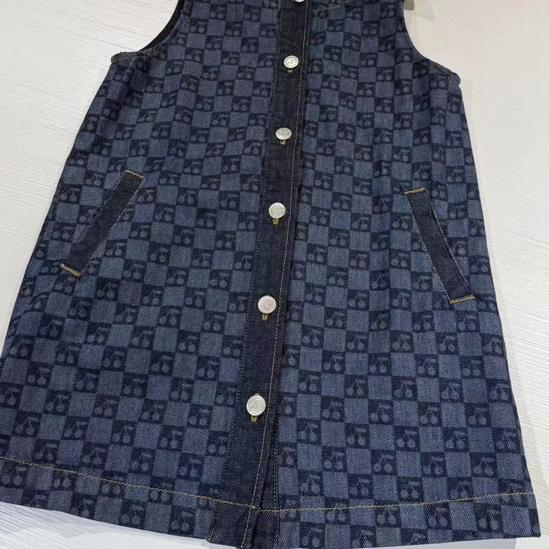 some in stock 2026 New Bp Autumn Kids Dresses for Girls Baby Kids Cotton Clothes Size 4y-14y Children Clothing