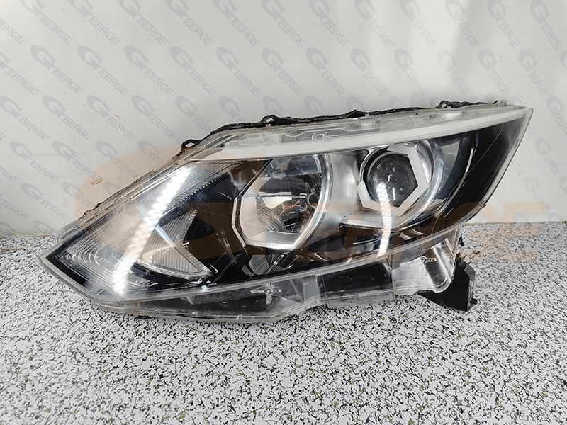 For Nissan Qashqai Dualis J10 J11 2010 - 2013 2014 2015 2016 Bluetooth App Hex Multi Color RGB Led Angel Eyes Kit Halo Rings
