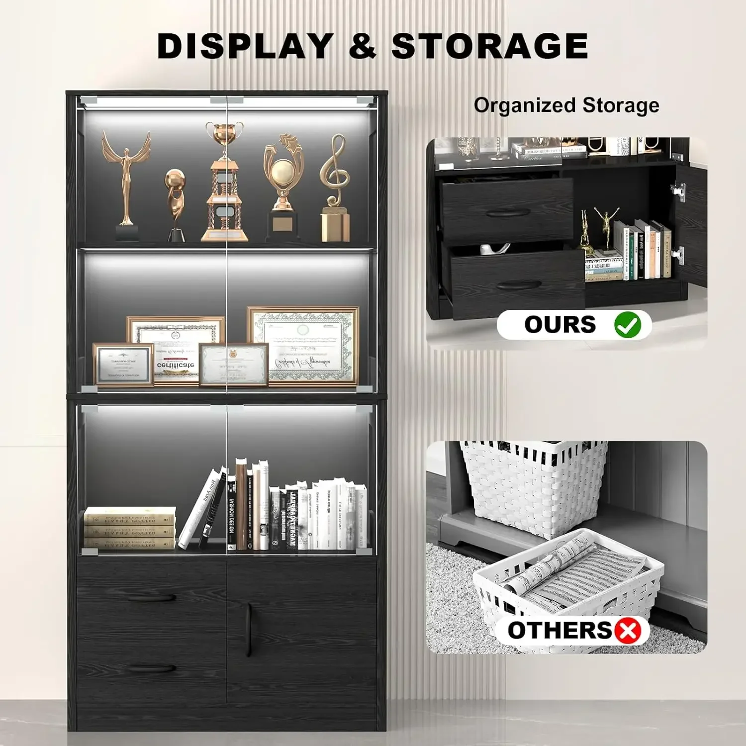 Thumbnail 4 - #5 Latest Glass Display Cabinets Offers