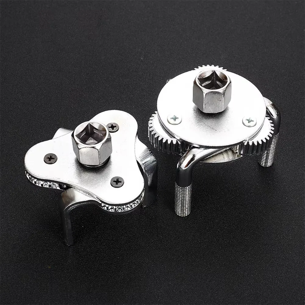 

Universal 3 Claw Oil Filter Removal Wrench Adjustable Heavy Duty Car Truck Motorcycle Oil Filter Spanner 3/8" 1/2" Drive