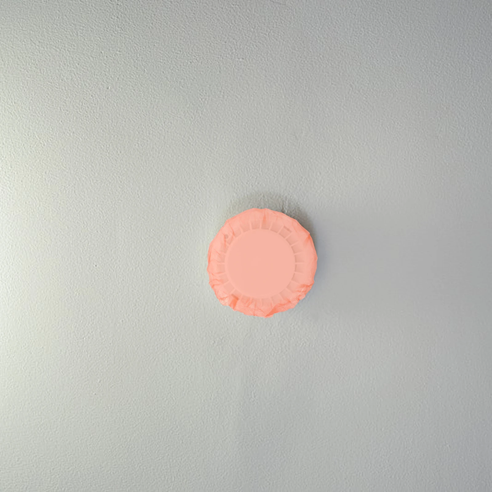 100pcs Smoke Protective Cover Dust Proof Kitchen Office Plastic Replacement Covers CookingSmoke Alarm Dust Cap