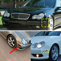 2pcs For Mercedes W203 C-Class C CLASS C230 C240 C280 C32 AMG C320 C350 Front Side Marker Turn Signal Lamp shell housing no bulb