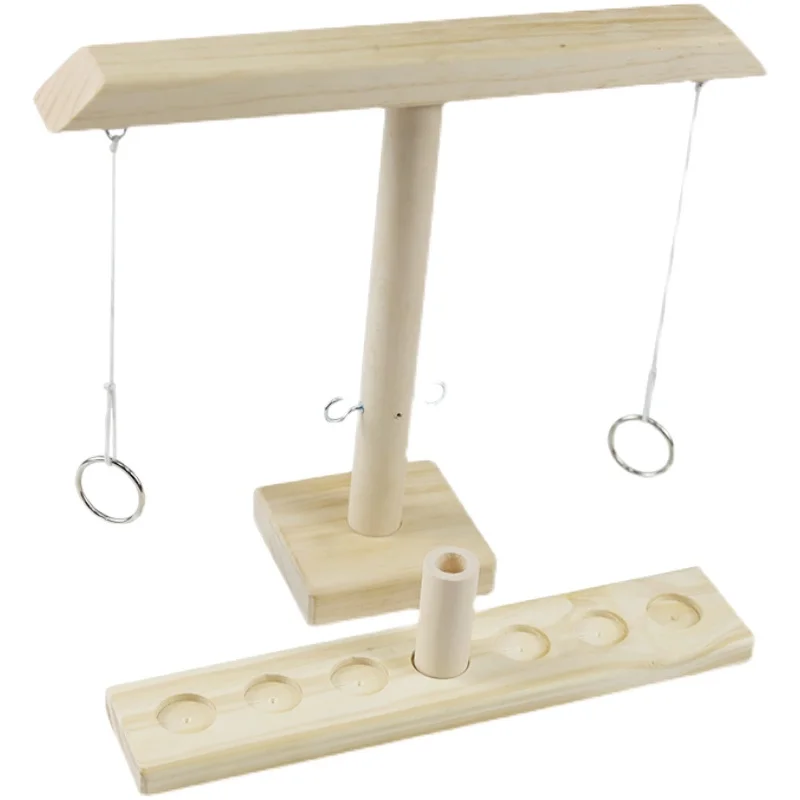 

Ring Throwing Hook Game Double Board Game Interactive Wooden Ring Throwing Toy